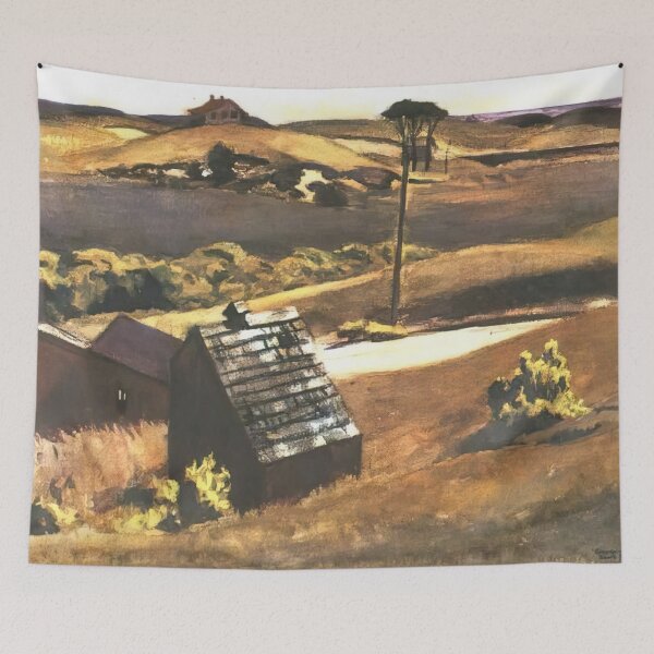 Item preview, Burly Cobb Hen Coop and Barn By Edward Hopper designed and sold by erinkavanagh.