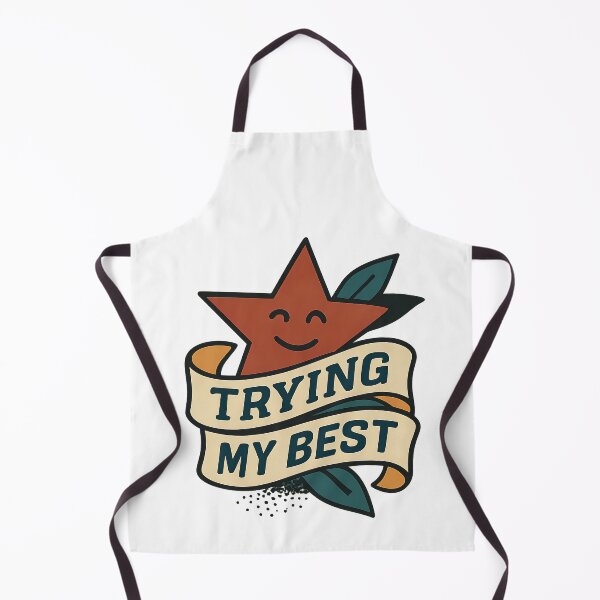 Item preview, Trying My Best – Simple Life Quote designed and sold by idisshop.