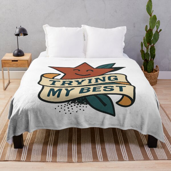Item preview, Trying My Best – Simple Life Quote designed and sold by idisshop.
