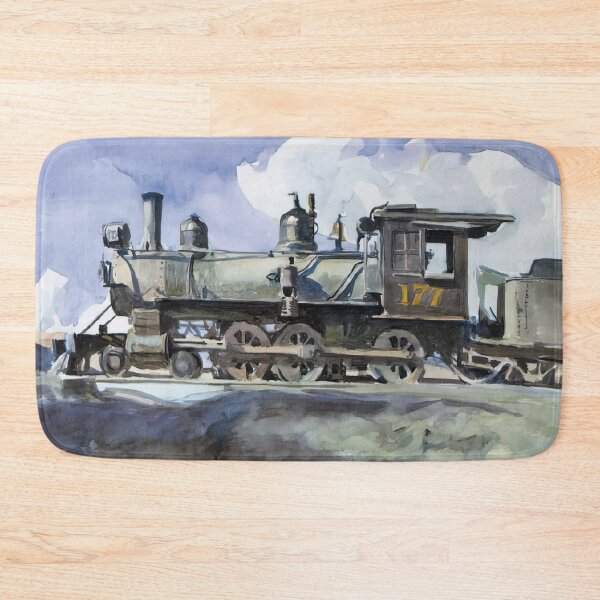 Item preview, D. and R. G. Locomotive By Edward Hopper designed and sold by erinkavanagh.