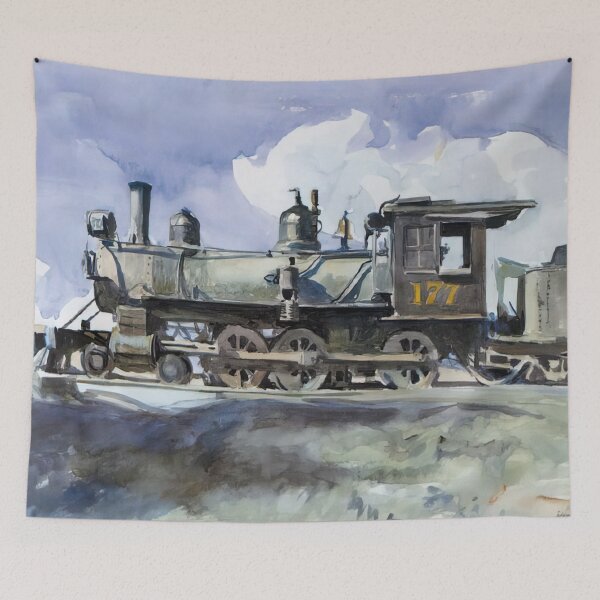 Item preview, D. and R. G. Locomotive By Edward Hopper designed and sold by erinkavanagh.