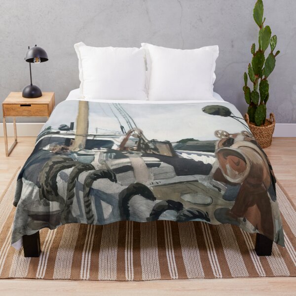 Item preview, Deck of a Beam Trawler, Gloucester By Edward Hopper designed and sold by erinkavanagh.