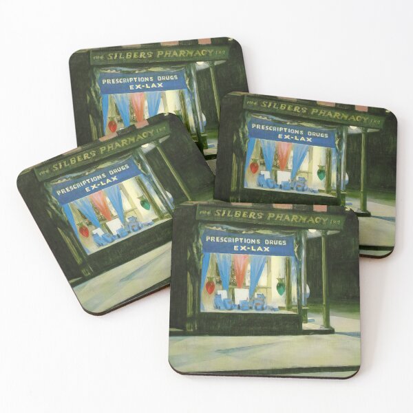 Item preview, Drug Store By Edward Hopper designed and sold by erinkavanagh.