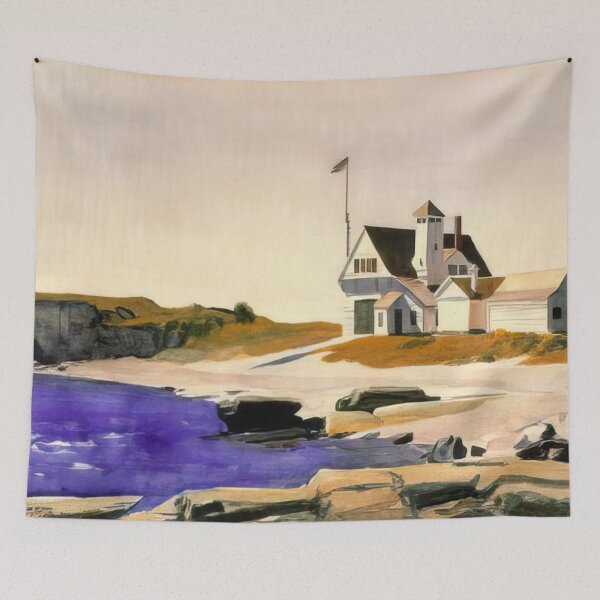 Item preview, Coast Guard Station, Two Lights, Maine By Edward Hopper designed and sold by erinkavanagh.