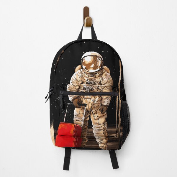Item preview, Astronaut Waiting for the Bus designed and sold by Matalobos / Retro Art & Classic Machines.