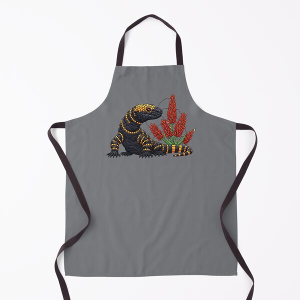 Item preview, Gila Monster Stained Glass Botanical Reptile Art designed and sold by BirdsnStuff.