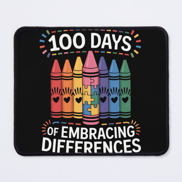 Item preview, Autism Awareness Embrace Differences 100 Days Of School IEP designed and sold by sterabamineh.