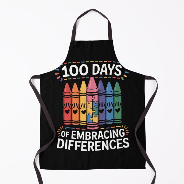 Item preview, Autism Awareness Embrace Differences 100 Days Of School IEP designed and sold by sterabamineh.