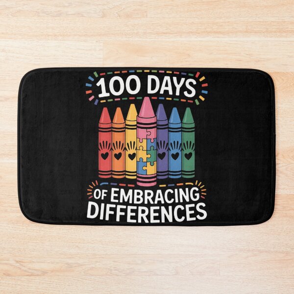 Item preview, Autism Awareness Embrace Differences 100 Days Of School IEP designed and sold by sterabamineh.