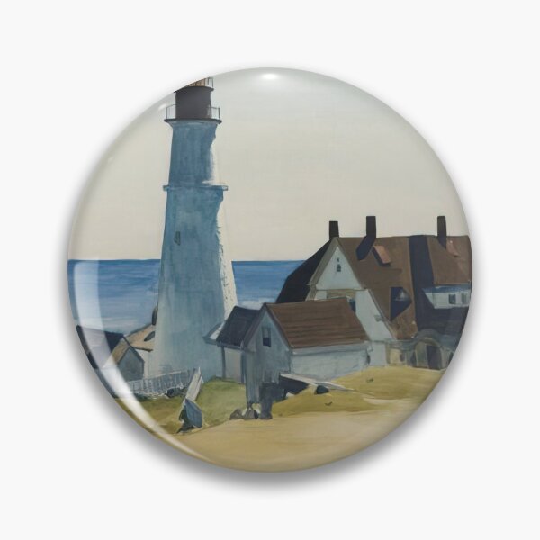 Item preview, Lighthouse and Buildings, Portland Head, Cape Elizabeth, Maine By Edward Hopper designed and sold by erinkavanagh.