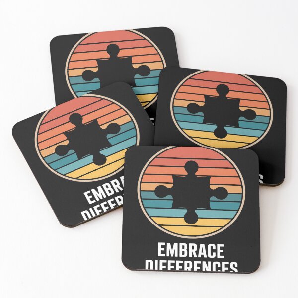 Item preview, Autism Awareness Embrace Differences Autism Mom Dad Puzzle designed and sold by sterabamineh.