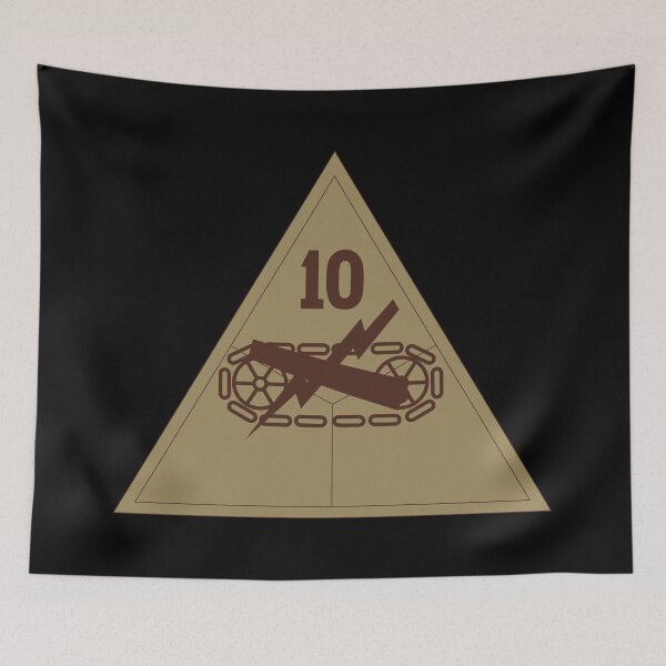 Item preview, Army - SSI - 10th Armored Division - Subdued Desert X 300 designed and sold by Military Insignia Products.