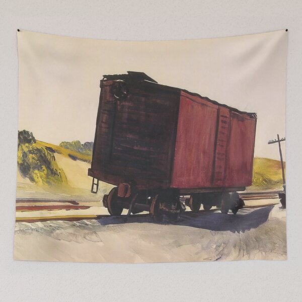 Item preview, Freight Car at Truro By Edward Hopper designed and sold by erinkavanagh.