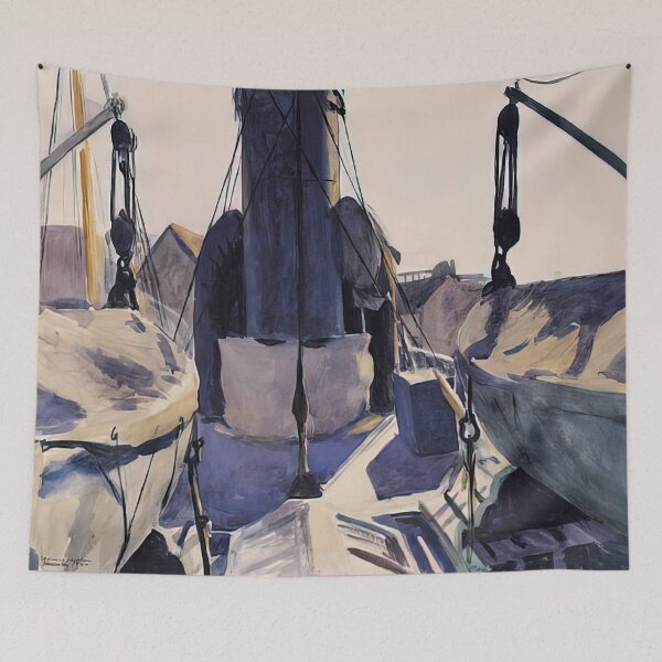 Item preview, Funnel of Trawler By Edward Hopper designed and sold by erinkavanagh.