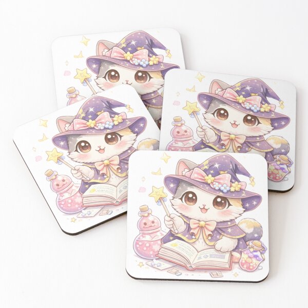 Item preview, Mochi Cozy Cat – Cute Magical Study Cat designed and sold by Mochi Studio.