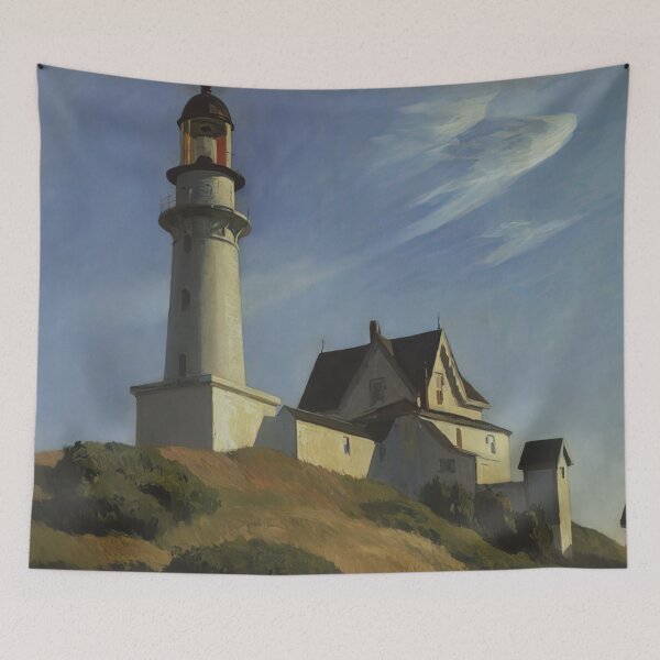 Item preview, Lighthouse at Two Lights By Edward Hopper designed and sold by erinkavanagh.