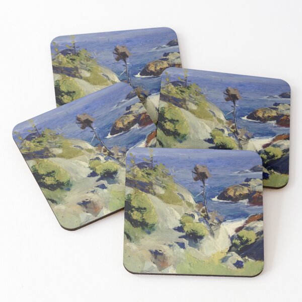 Item preview, Monhegan Landscape By Edward Hopper designed and sold by erinkavanagh.