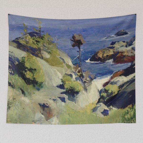 Item preview, Monhegan Landscape By Edward Hopper designed and sold by erinkavanagh.