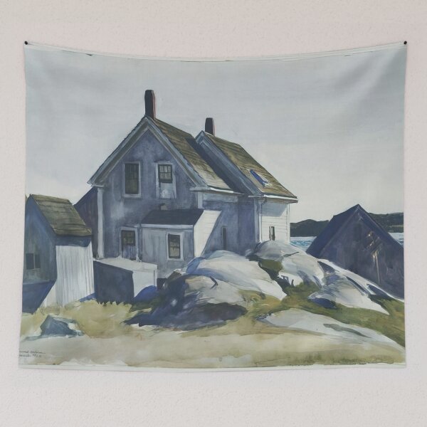 Item preview, House at the Fort, Gloucester By Edward Hopper designed and sold by erinkavanagh.
