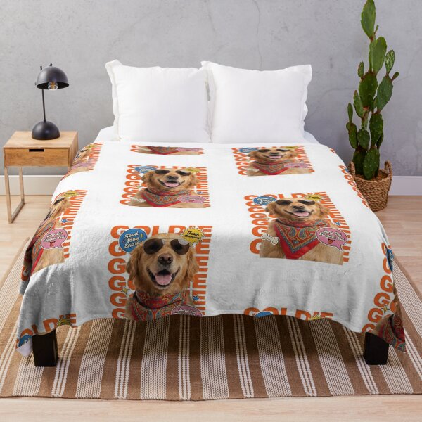Item preview, Golden Retriever Happy Smiling Dog designed and sold by ArtzyFlow.