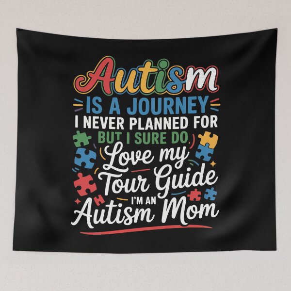 Item preview, Autism Awareness Is A Journey I Never Planned For A Mom_s Journey designed and sold by sterabamineh.