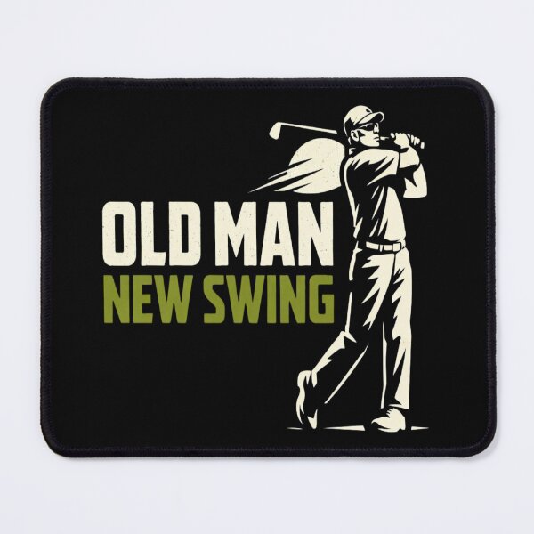Item preview, Old Man New Swing – Funny Golf Attitude T-Shirt designed and sold by RMTrendy.