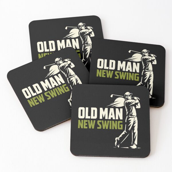 Item preview, Old Man New Swing – Funny Golf Attitude T-Shirt designed and sold by RMTrendy.