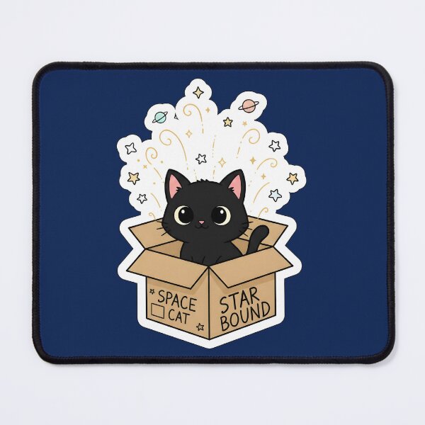 Item preview, Space Cat Adventures Episode 1: The Cardboard Rocket Dream designed and sold by ArtCrafter13.