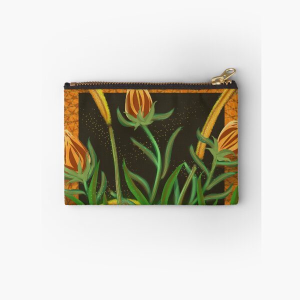 Item preview, Flowers in the Wall, Orange designed and sold by Nightflyer Art.