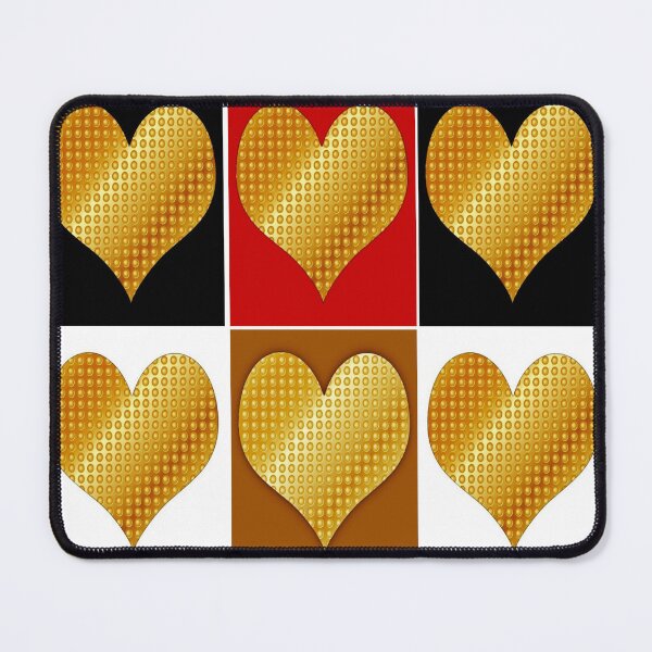 Item preview, Golden Hearts-Collages designed and sold by Yamy Morrell Art and Design.