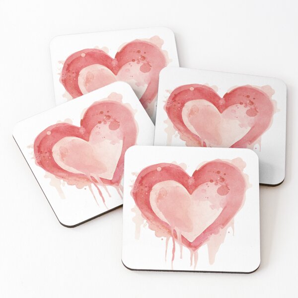 Item preview, Water Colour Hearts designed and sold by JosueShop101.