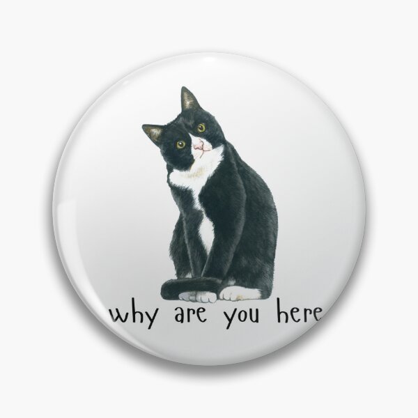 Item preview, Tuxedo cat designed and sold by Court of Stickers & Stories .
