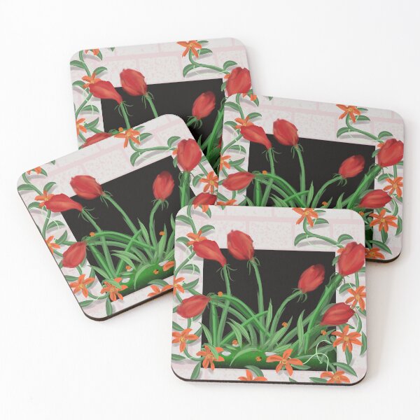 Item preview, Orange Flowers designed and sold by Nightflyer Art.