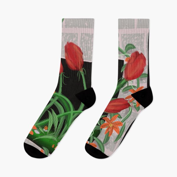 Item preview, Orange Flowers designed and sold by Nightflyer Art.