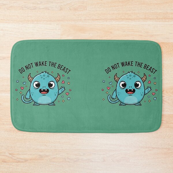 Item preview, Do Not Wake the Beast - Cute Little Monster designed and sold by Rafcioo.