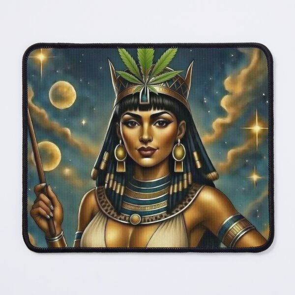 Item preview, Seshat – Ancient Egyptian Goddess of Wisdom, Writing, Mathematics & Sacred Knowledge designed and sold by BlackStarsCreations.