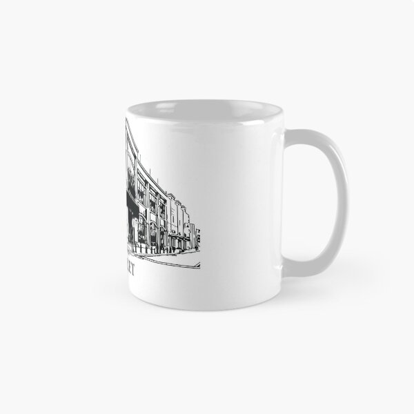 Item preview, Carteret NJ - Ink Cityscape Illustration designed and sold by Lakeric.