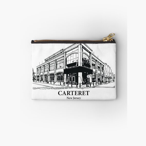 Item preview, Carteret NJ - Ink Cityscape Illustration designed and sold by Lakeric.