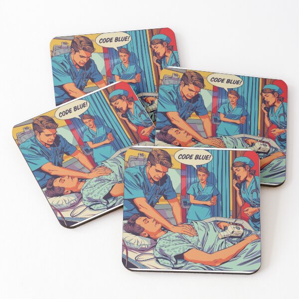 Item preview, Nurse Lifestyle – Code Blue Emergency designed and sold by ShadyArfaa.