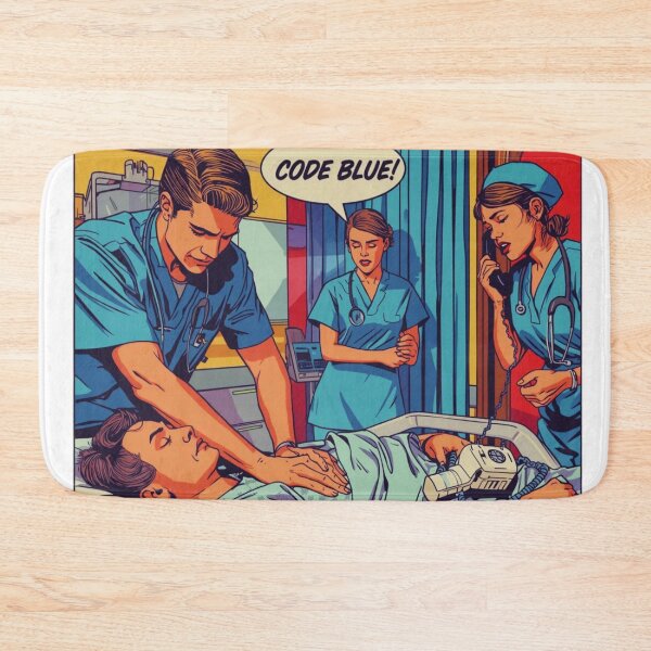 Item preview, Nurse Lifestyle – Code Blue Emergency designed and sold by ShadyArfaa.