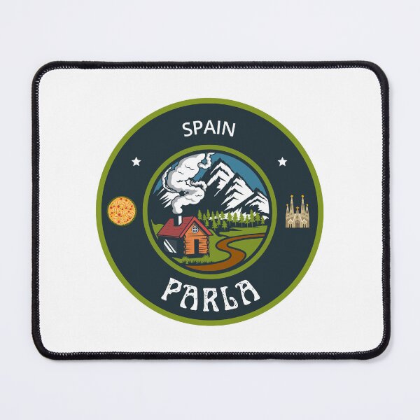 Item preview, Parla Spain | Green Travel Emblem designed and sold by World Designs.