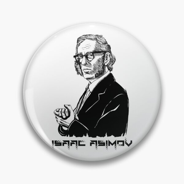 Item preview, Isaac Asimov designed and sold by helenacooper.