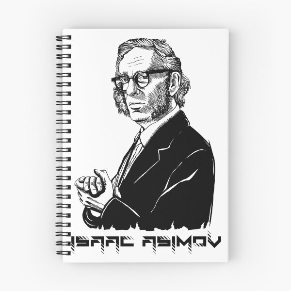 Item preview, Isaac Asimov designed and sold by helenacooper.