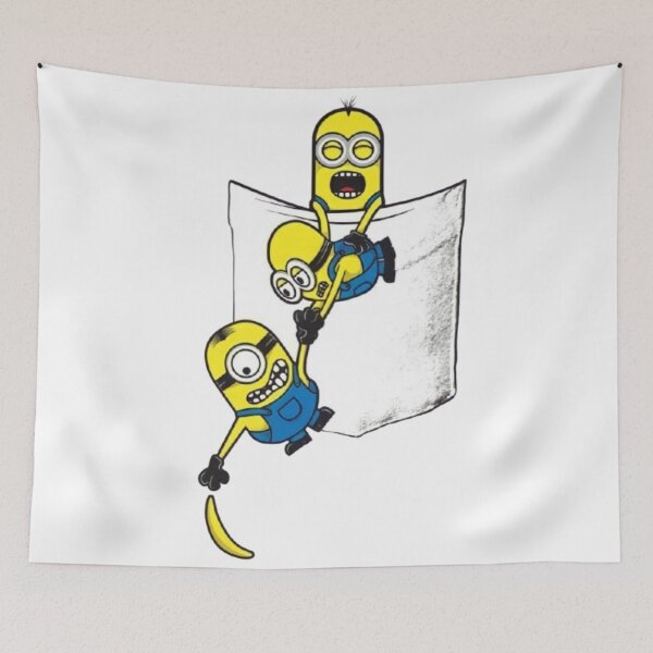 Item preview, Minion Banana Balance Fan Art – Funny Cartoon Illustration designed and sold by Top Tier Designs.