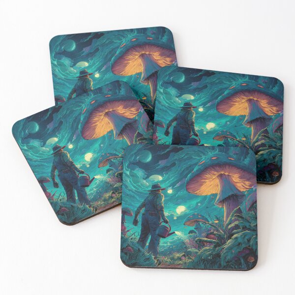 Item preview, Cosmic Mycology Gardener designed and sold by T-pocket.