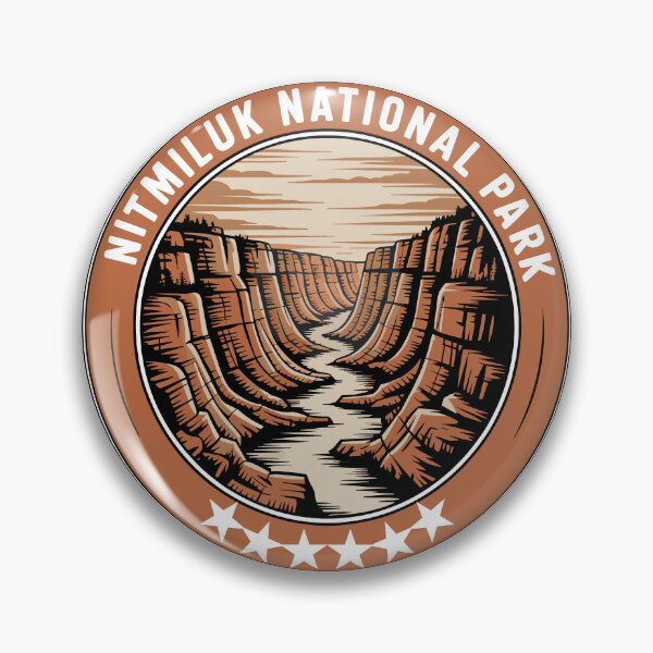 Item preview, Nitmiluk National Park Vintage Canyon designed and sold by JessArty ⭐⭐⭐⭐⭐.