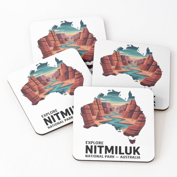 Item preview, Nitmiluk National Park Australia Map Adventure Travel designed and sold by JessArty ⭐⭐⭐⭐⭐.