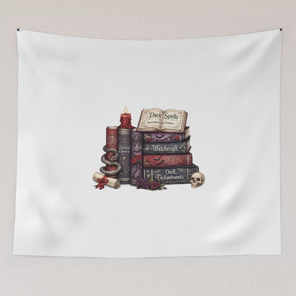 Item preview, Gothic Spellbook Stack  designed and sold by Les-Ink-Studio.