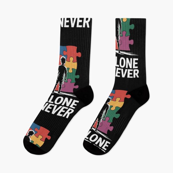 Item preview, Autism Dad Support Alone Puzzle You_ll Never Walk designed and sold by tiemacopaxer.