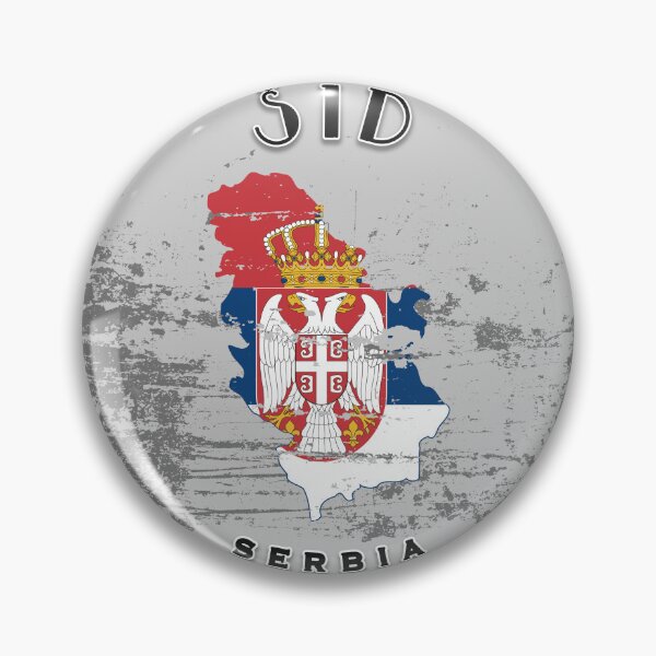 Item preview, Šid Serbia Flag Worn  designed and sold by World Designs.